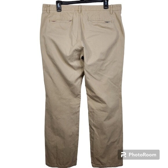 Bonobos Mens Straight Leg Plaid Lined Pocket Washed Chinos Size 35x30 - Picture 2 of 9